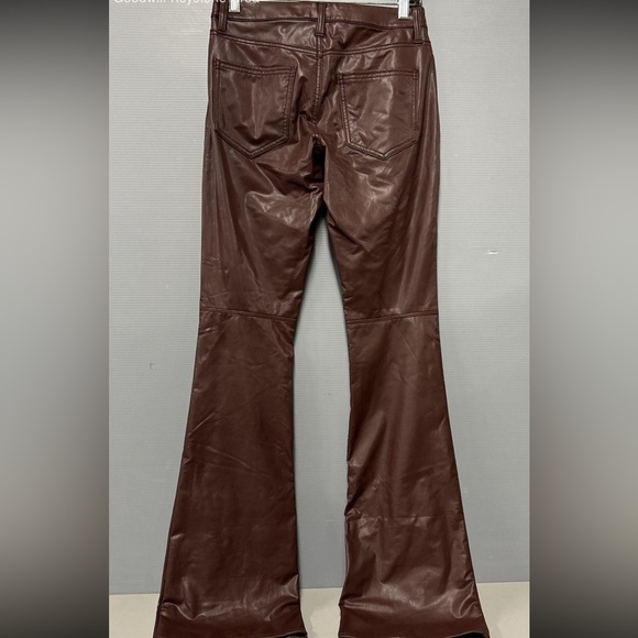 Banana Republic Pants - NWT Banana Republic Brown Bootcut Faux Leather Pants  Size 26 or 2